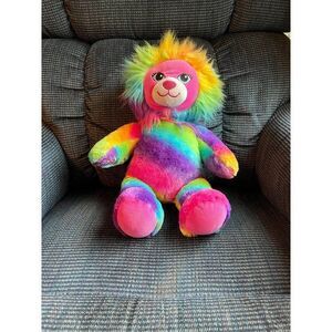 Build a bear rainbow lion